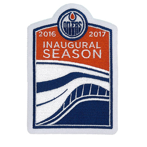 Edmonton Oilers Rogers Place 2016 17 Jersey Patch Pro Am Sports