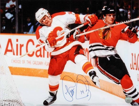 Theoren Fleury Calgary Flames Poster or Metal Print From 