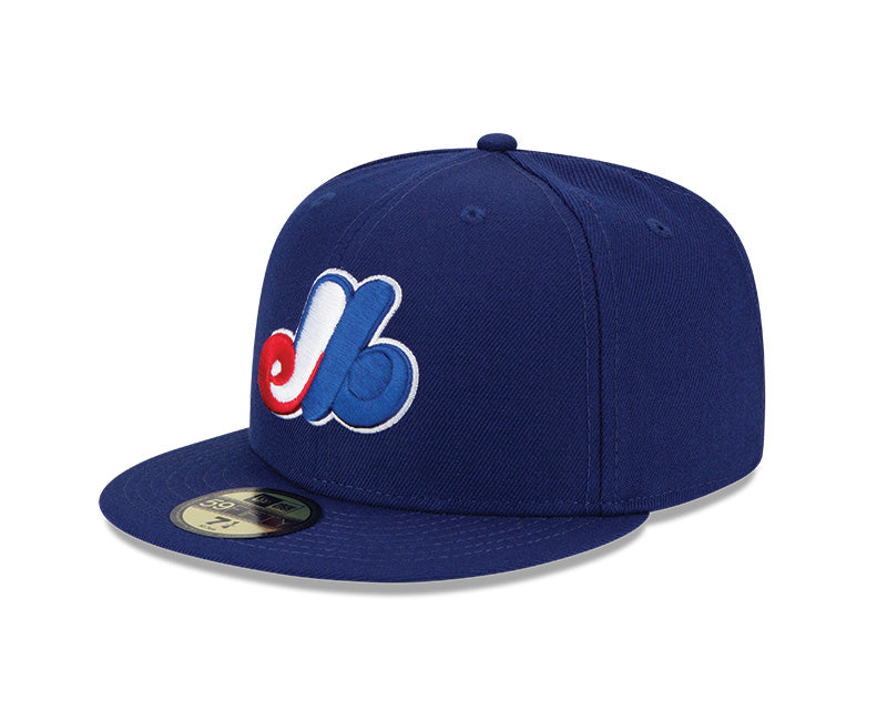 New Era Montreal Expos Authentic Fitted Game Mlb Baseball Cap 7-5/8