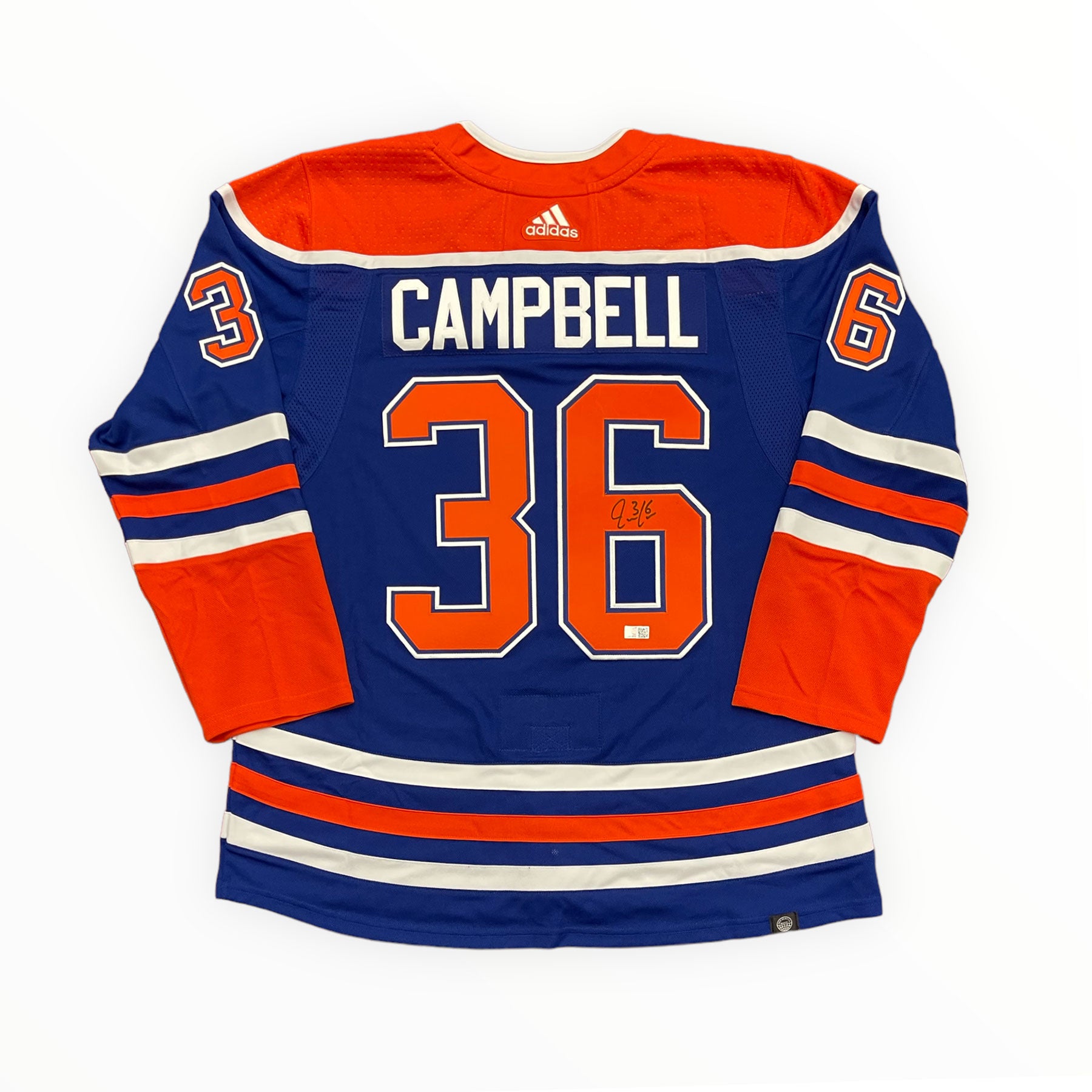 WH-NWT-SM RETRO JACK CAMPBELL EDMONTON OILERS NHL LICENSED REEBOK HOCKEY  JERSEY