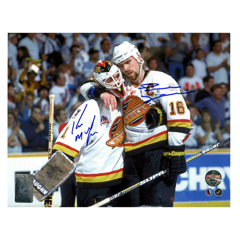 Official CCM Vintage Trevor Linden 1994 Stanley Cup Finals Canucks