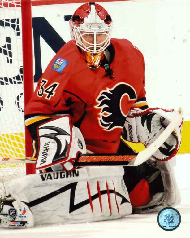Calgary Flames Goalie Miikka Kiprusoff Giclee Art Print 