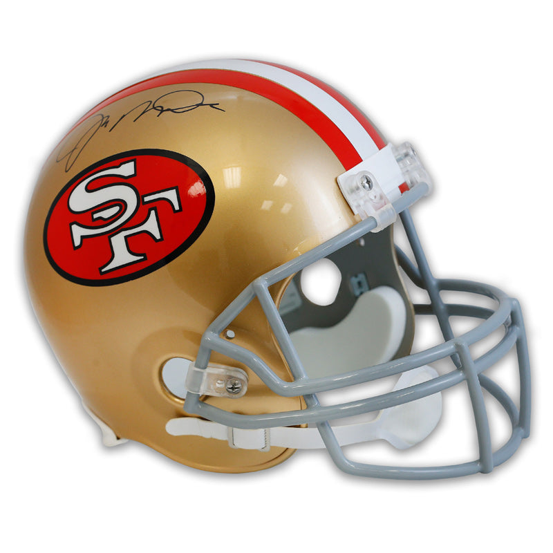 joe montana signed helmet