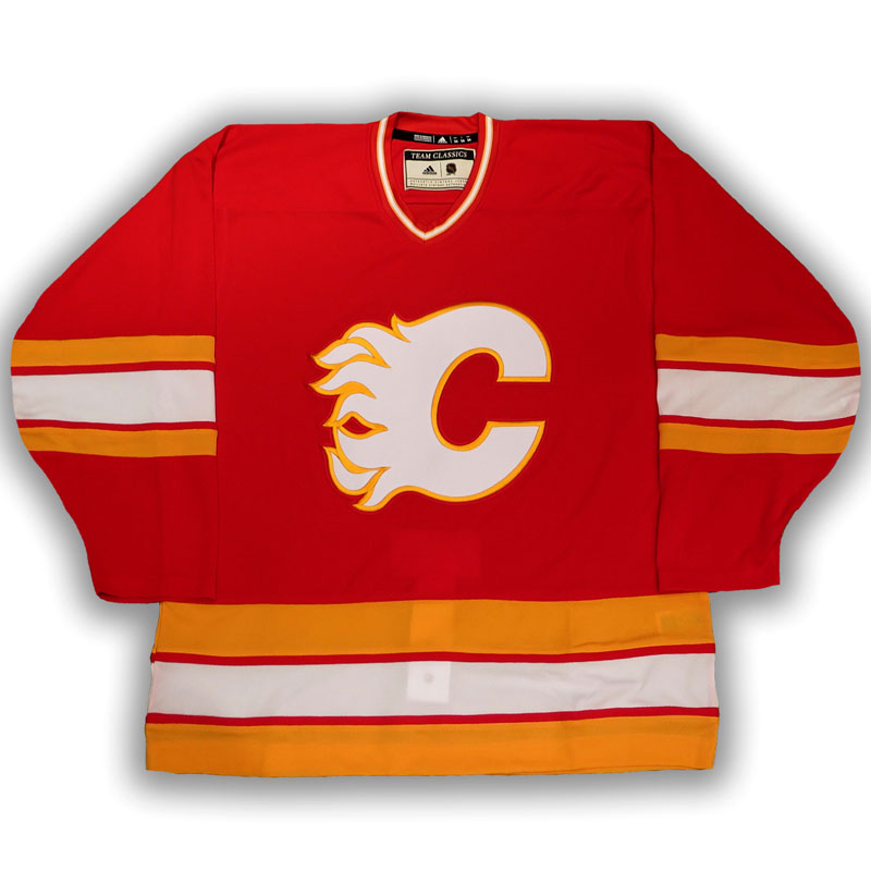 Vintage Calgary Flames NHL Reebok Jersey 