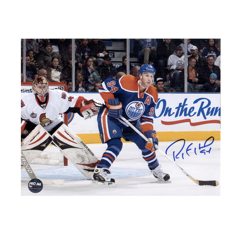 Ryan Smyth Edmonton Oilers Autographed In the Office 16x20