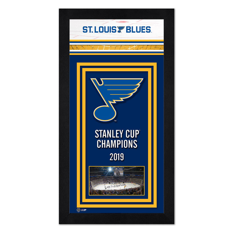 2019 St. Louis Blues Stanley Cup Championship Newspaper Framed 