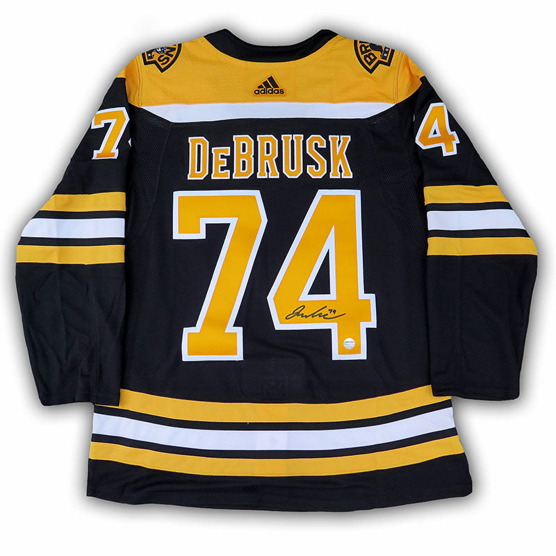Jake DeBrusk Boston Bruins Autographed Home Pro Jersey – Pro Am Sports