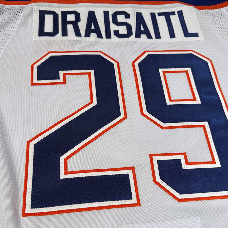 Leon Draisaitl Edmonton Oilers Fanatics Premium Road Jersey with On Ice Cresting