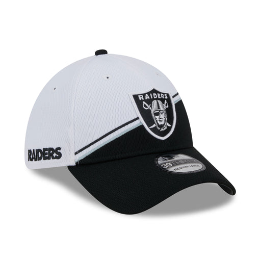 Las Vegas Raiders New Era 2023 Sideline 39THIRTY Stretch Fit Hat