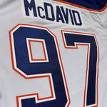 Connor McDavid Edmonton Oilers Fanatics Premium Road Jersey with On Ice Cresting