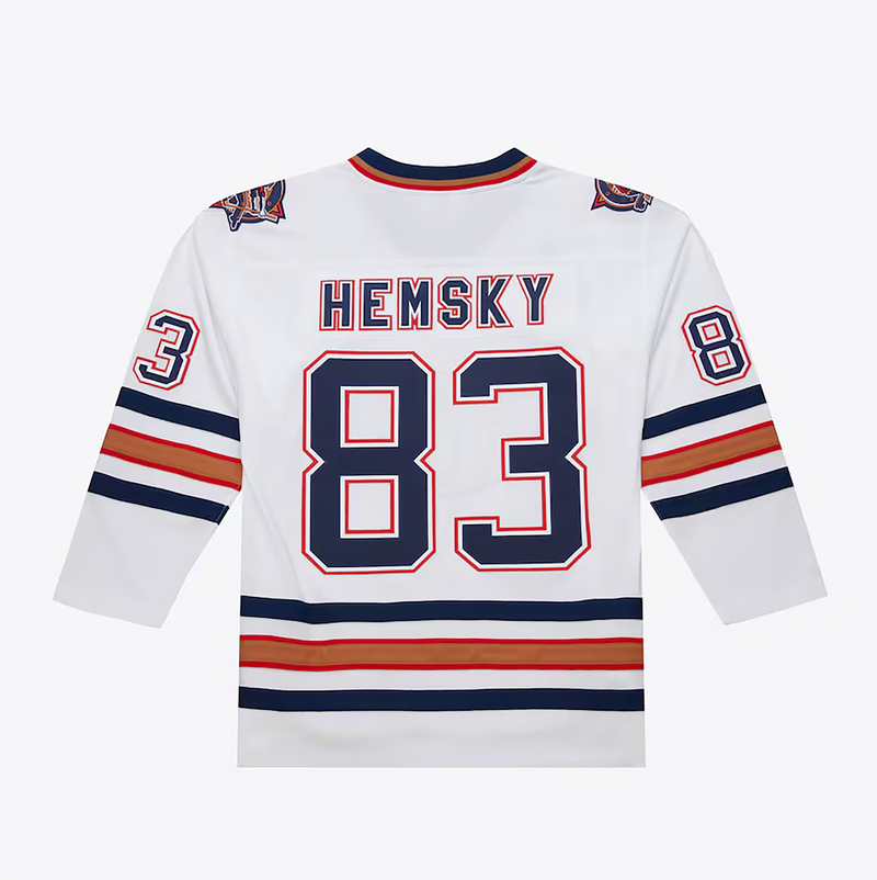 Ales Hemsky Mitchell & Ness Edmonton Oilers Powerplay White Jersey 2005-06