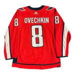 Alex Ovechkin Signed Washington Capitals Red adidas Authentic Jersey