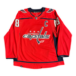 Alex Ovechkin Signed Washington Capitals Red adidas Authentic Jersey