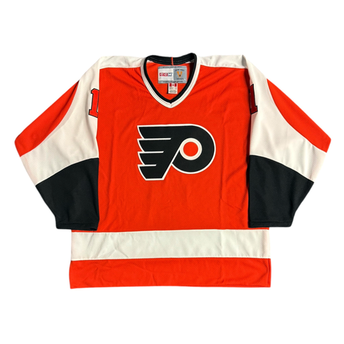 Bernie Parent Signed Philadelphia Flyers CCM Replica Jersey