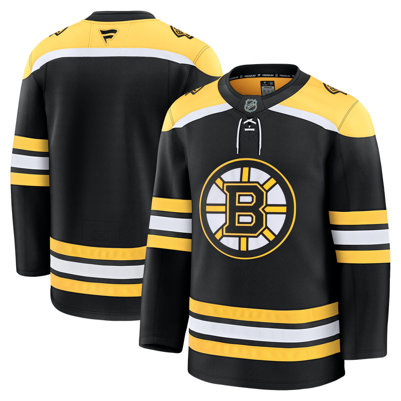 Boston Bruins Fanatics Premium Home Black Jersey