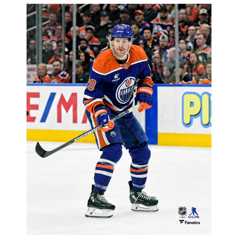 Connor Brown Edmonton Oilers Home Action 8x10 Photograph