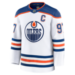 Connor McDavid Edmonton Oilers Fanatics Premium Road Jersey with On Ice Cresting