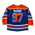 Connor McDavid Signed Edmonton Oilers adidas Home Pro Jersey with 2024 Stanley Cup Final Patch