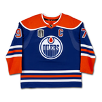 Connor McDavid Signed Edmonton Oilers adidas Home Pro Jersey with 2024 Stanley Cup Final Patch