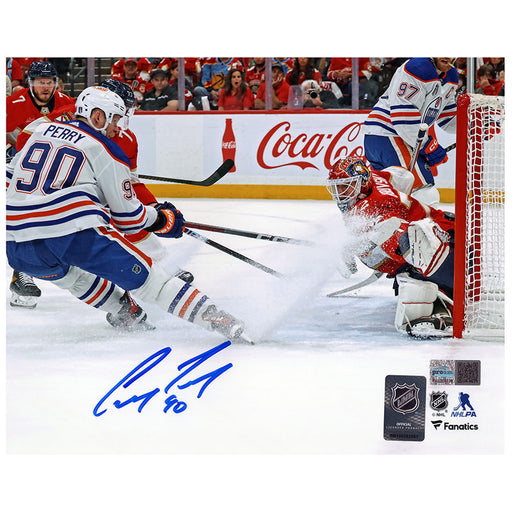 Corey Perry Signed Edmonton Oilers Stanley Cup Final Goal 8x10 Photo