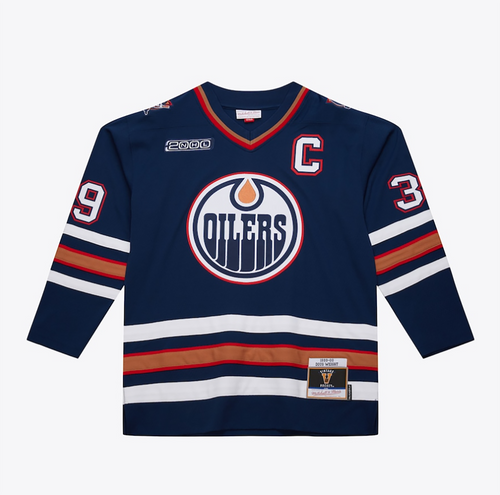 Doug Weight Mitchell & Ness Edmonton Oilers Powerplay Navy Jersey 1999-2000