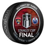 Edmonton Oilers vs Florida Panthers 2024 Stanley Cup Final Match-Up Puck