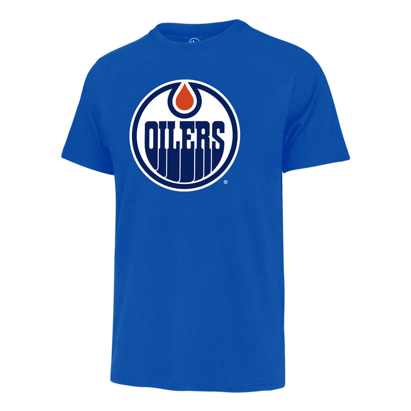 Edmonton Oilers '47 Royal Blue Team Logo Tee