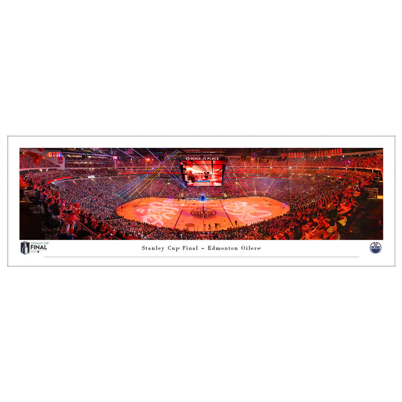 Edmonton Oilers Game 4 2024 Stanley Cup Final Rogers Place Panoramic Print