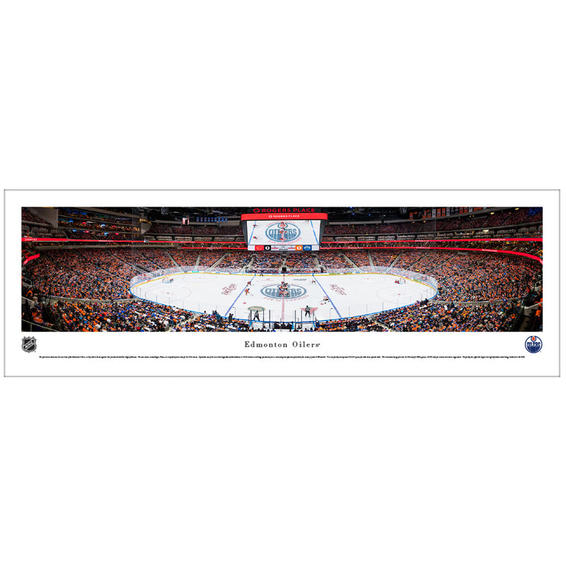 Edmonton Oilers Rogers Place "Opening Night 2016" Panoramic Print