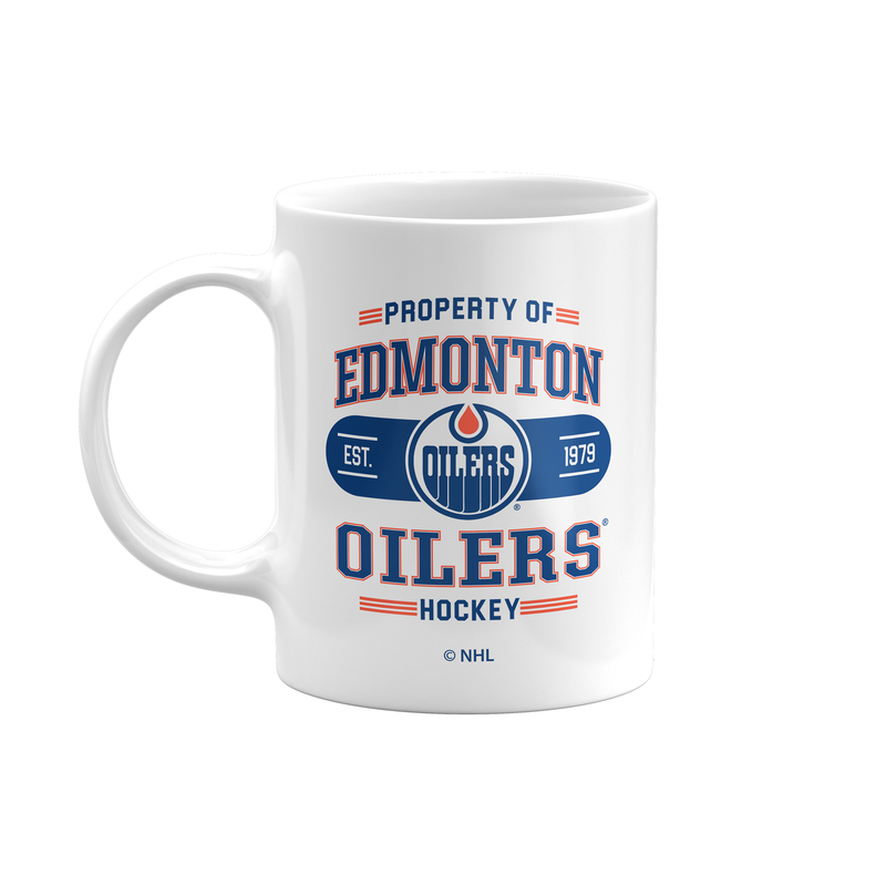 Edmonton Oilers 11oz Ceramic Mug Property Of