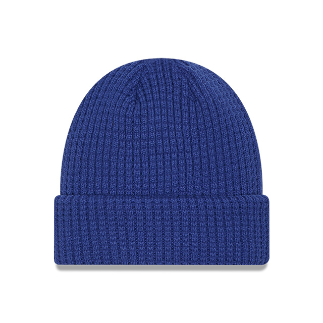 Edmonton Oilers 2024 New Era Waffle Cuffed Knit Hat