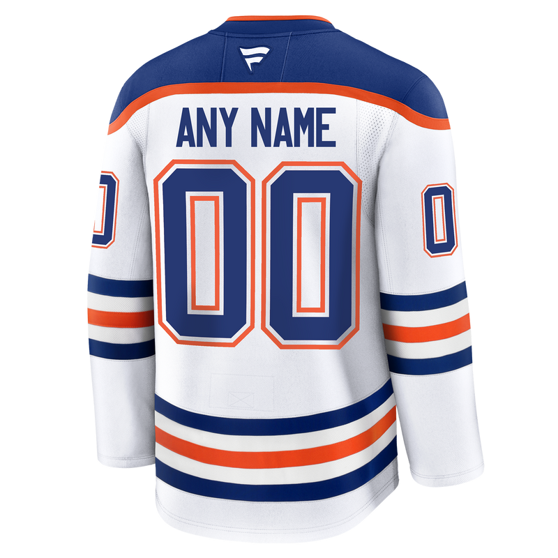 Sewing Kit for Edmonton Oilers Fanatics Away White Jersey