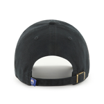 Edmonton Oilers Black White '47 Clean Up Cap