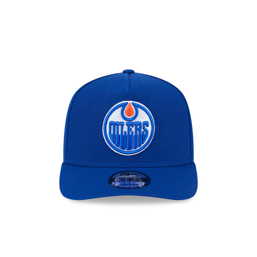 Edmonton Oilers New Era Basic Logo 9FIFTY A-Frame Snapback Hat