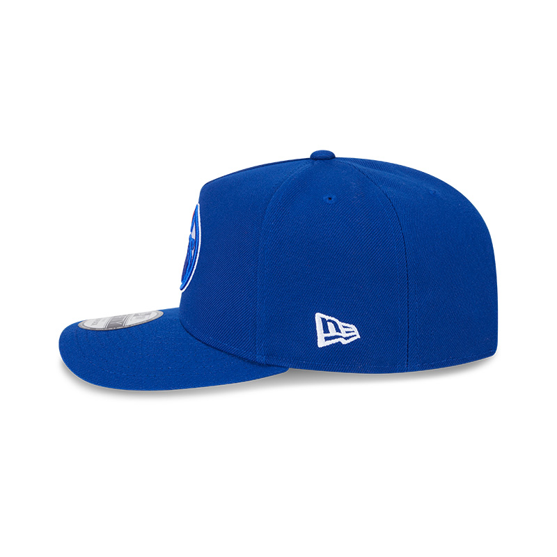 Edmonton Oilers New Era Basic Logo 9FIFTY A-Frame Snapback Hat