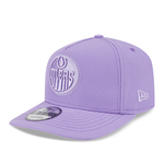 Edmonton Oilers New Era Color Pack Mauve 9FIFTY A-Frame Snapback Hat