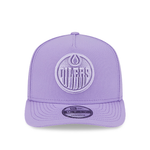 Edmonton Oilers New Era Color Pack Mauve 9FIFTY A-Frame Snapback Hat