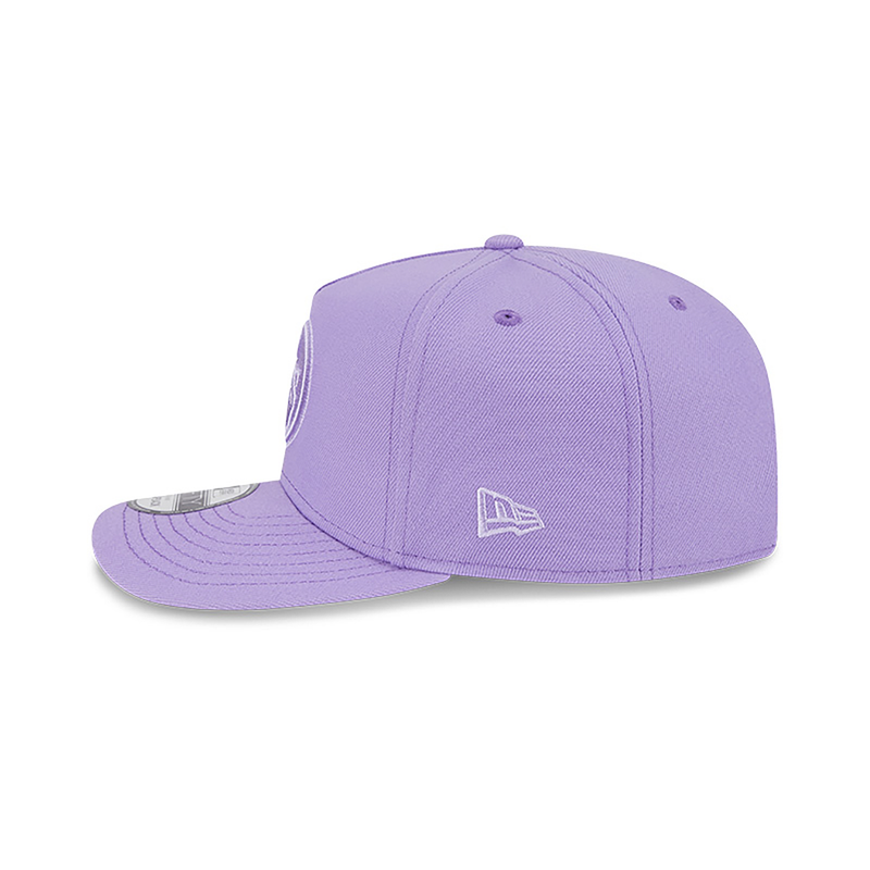 Edmonton Oilers New Era Color Pack Mauve 9FIFTY A-Frame Snapback Hat