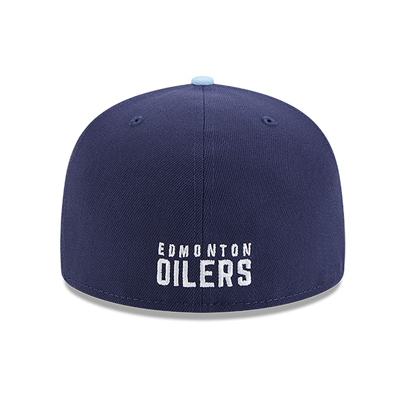 Edmonton Oilers New Era Color Pack Navy 59FIFTY Fitted Hat