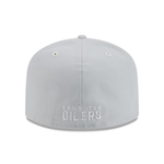 Edmonton Oilers New Era Color Pack Stone Grey 59FIFTY A-Frame Fitted Hat