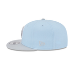 Edmonton Oilers New Era Color Pack Two Tone Glacial Blue / Grey 9FIFTY Snapback Hat