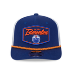 Edmonton Oilers New Era Patch 9SEVENTY Stretch Snap Trucker Hat