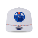 Edmonton Oilers New Era Primary Logo Multi Rope 9SEVENTY Stretch Snapback Hat