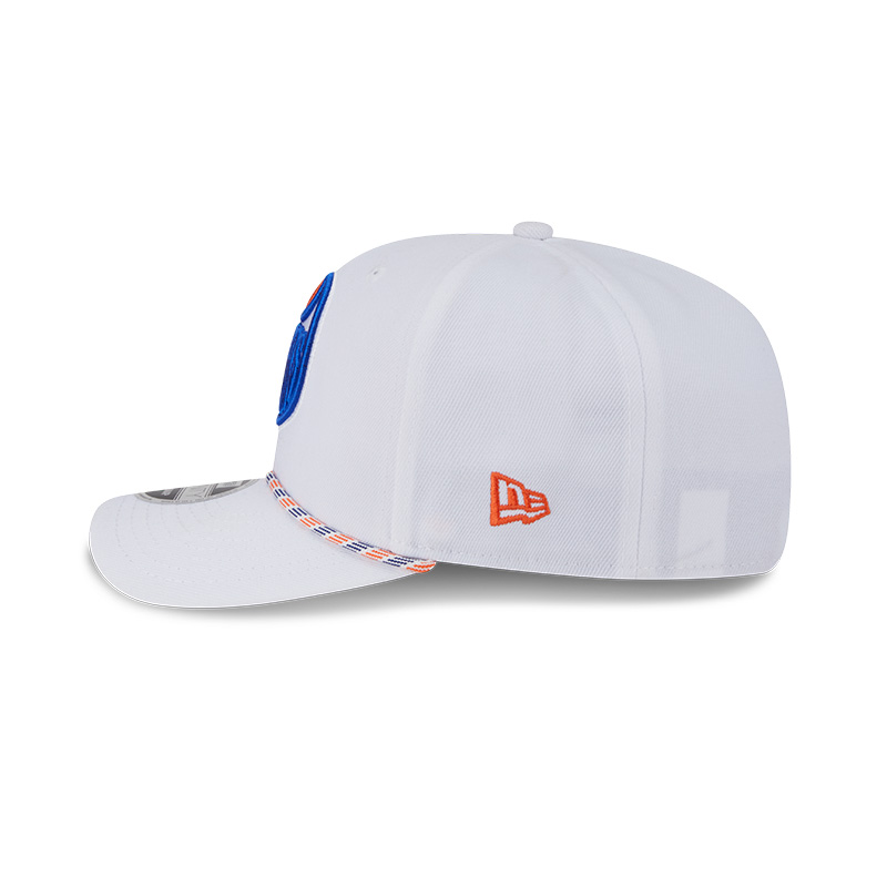 Edmonton Oilers New Era Primary Logo Multi Rope 9SEVENTY Stretch Snapback Hat