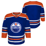 Edmonton Oilers Youth Home Blue Premier Replica Jersey