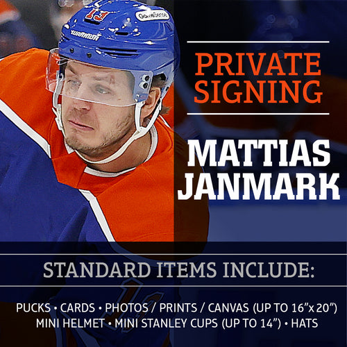 Have Mattias Janmark Autograph Your Item!