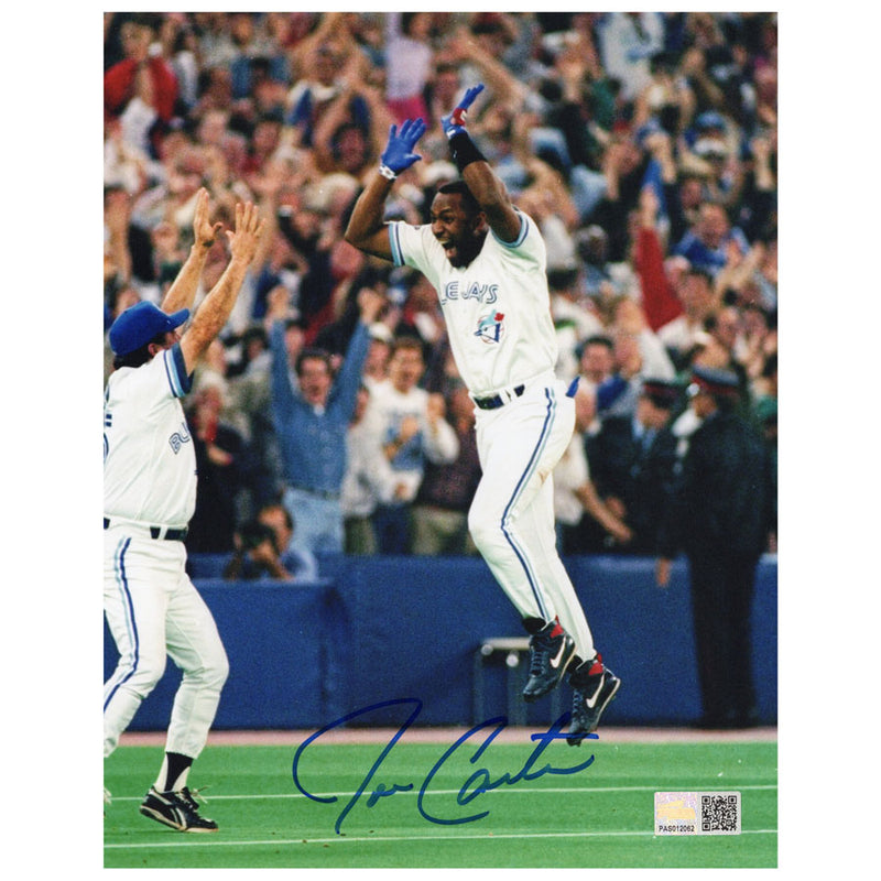 AJ Sports Joe Carter Blue Jays Signed 1993 World Series Home Run