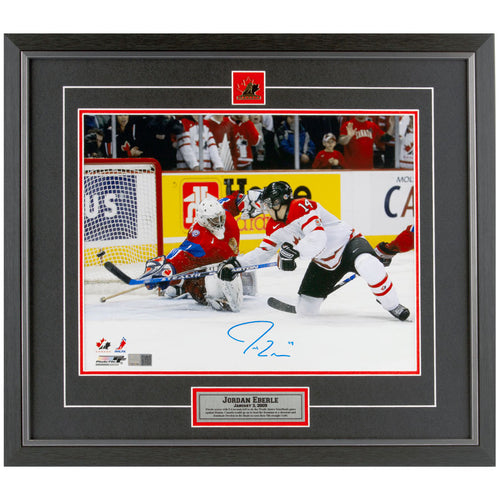 Jordan Eberle Signed Team Canada 11x14 Photo