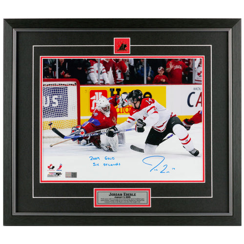 Jordan Eberle Signed Team Canada 11x14 Photo Inscribed