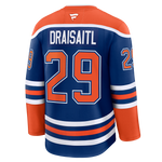 Leon Draisaitl Edmonton Oilers Fanatics Premium Home Jersey with On Ice Cresting